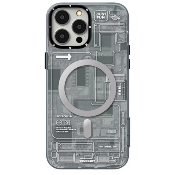 کاور مگ سیف YOUNGKIT مدل Technology Series مناسب برای گوشی موبایل iPhone 13 ProMax