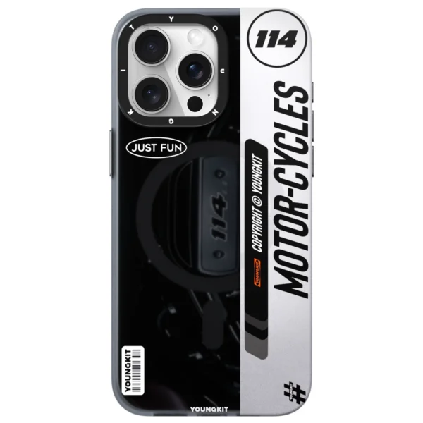 کاور YOUNGKIT مدل Motorcycles-114 مناسب برای iPhone 15 ProMax