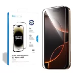 محافظ صفحه نمایش توری دار آنتی استاتیک KuZoom مدل 3D Curved مناسب برای آیفون iPhone 17 ProMax