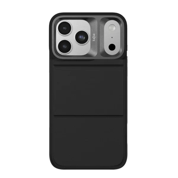 کاور چرمی KAJSA مدل Classic Stand مناسب برای iPhone 17 ProMax