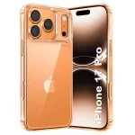 کاور شفاف دکمه فلزی برند Berlia مناسب برای Apple iPhone 17 Pro