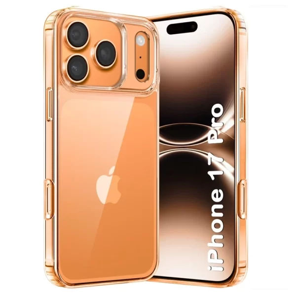 کاور شفاف دکمه فلزی برند Berlia مناسب برای Apple iPhone 17 Pro