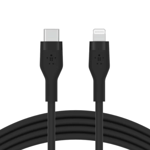 کابل تبدیل USB-C به لایتنینگ بلکین طول 3 متر مدل CAA009bt3MBK