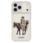 کاور چرمی Santa Barbara Polo مدل CEDRIC مناسب برای iPhone 17 Pro